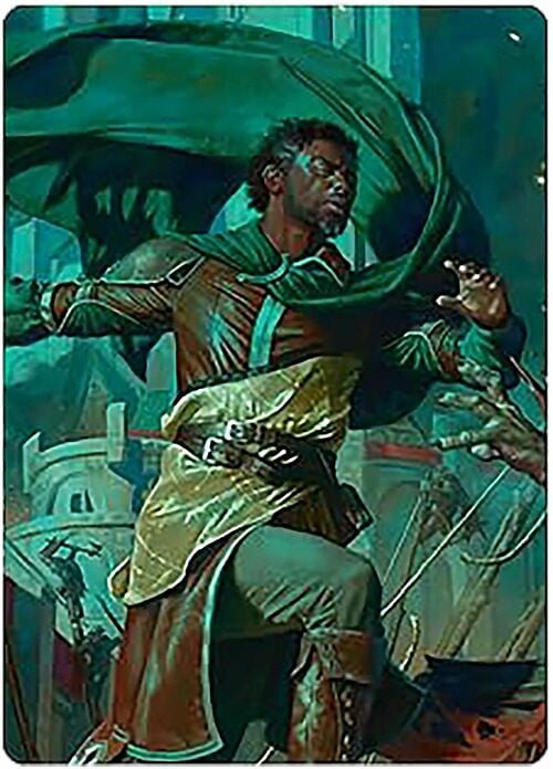 Art Series: Aragorn, Hornburg Hero Card Front