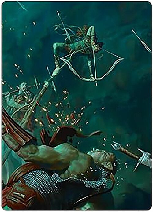 Art Series: Legola's Quick Reflexes Card Front