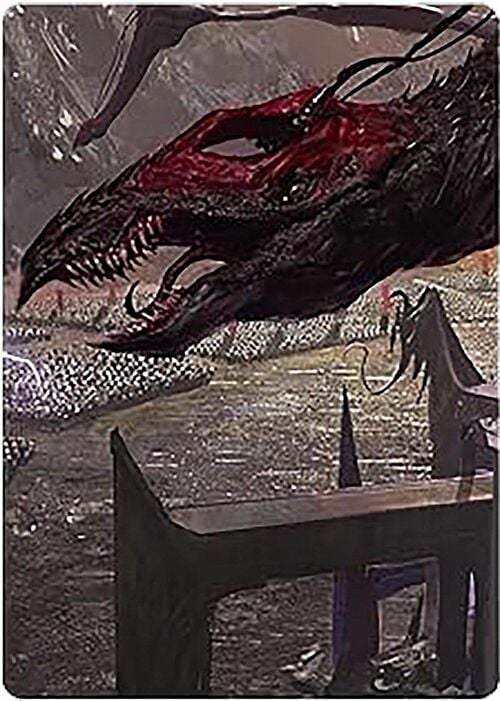 Art Series: Fell Beast of Mordor Card Front