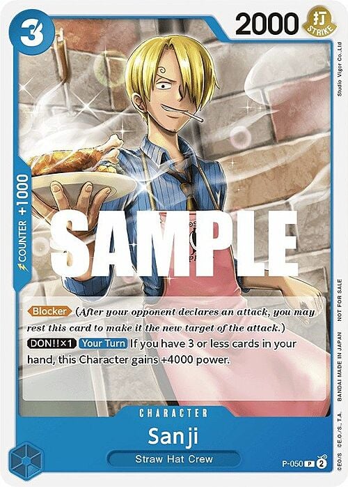 Sanji Card Front