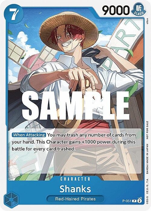 Shanks Card Front