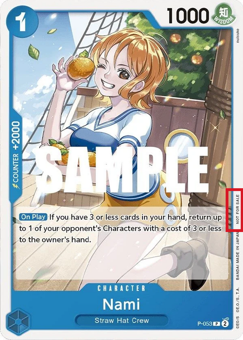 Nami Card Front