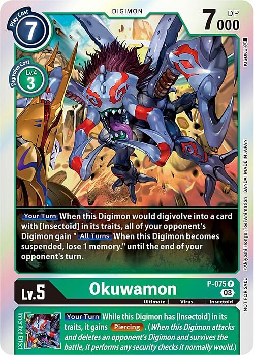 Okuwamon Card Front