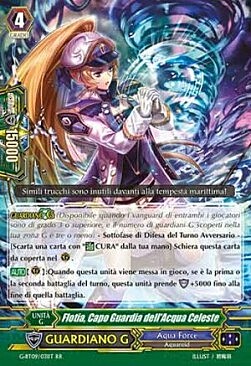 Guard Leader of Sky and Water, Flotia Card Front