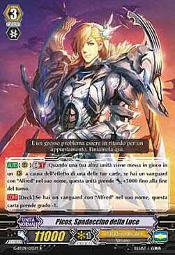 Swordsman of Light, Picos [G Format] Card Front