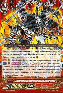 Helldeity Seal Dragon, Granitcross Card Front