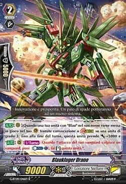 Uranus Blaukluger Card Front