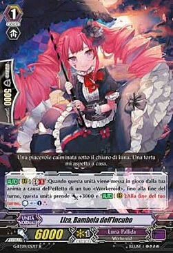 Nightmare Doll, Liza Card Front
