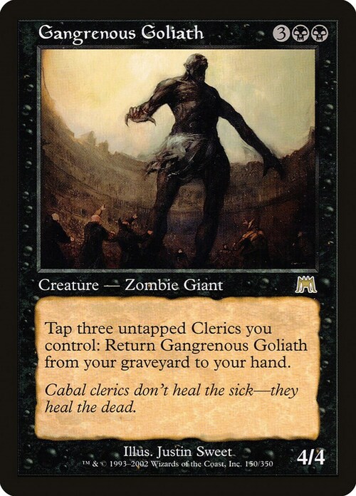 Gangrenous Goliath Card Front