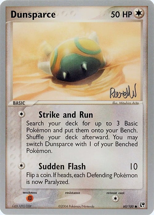 Dunsparce Card Front
