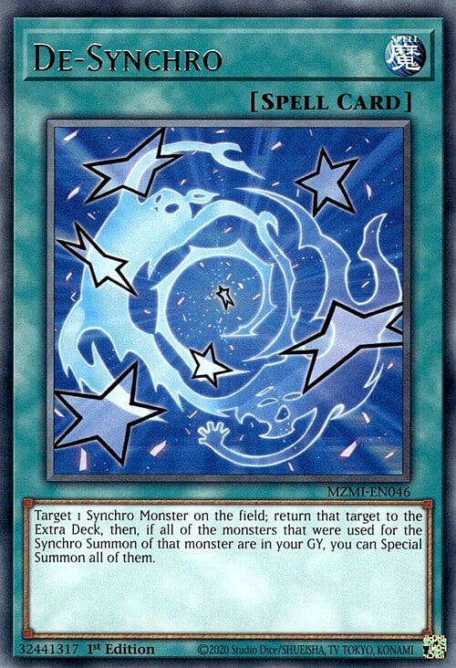 De-Sincronizzazione Card Front