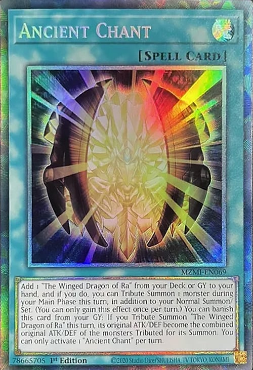 Ancient Chant Card Front