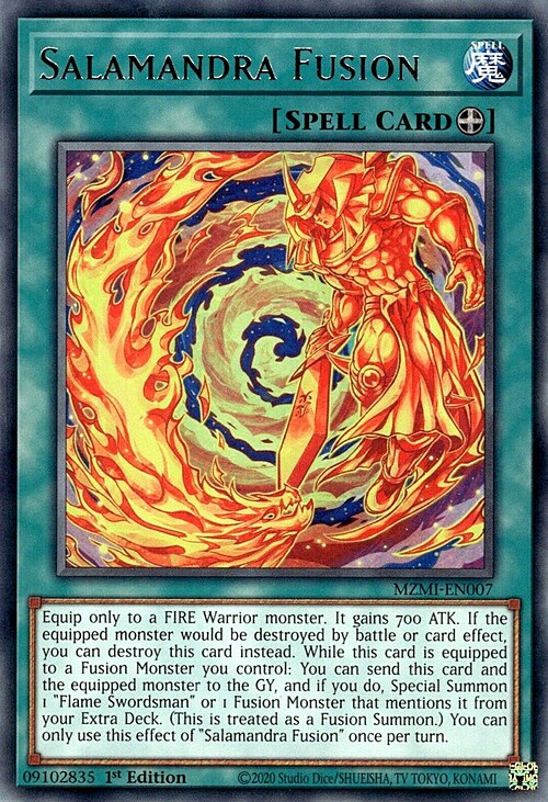 Salamandra Fusion Card Front