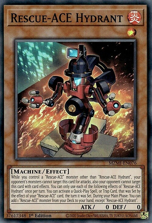 Rescue-ACE Hydrant Card Front