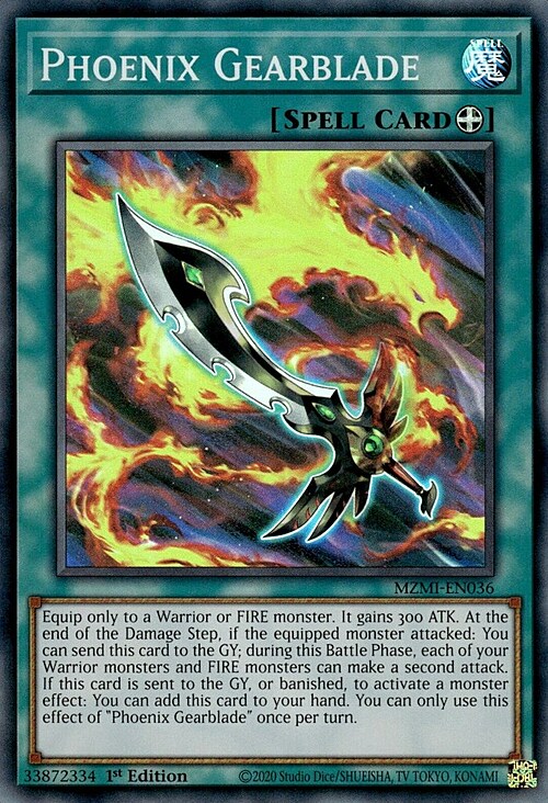 Phoenix Gearblade Card Front