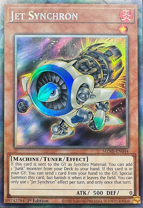 Jet Synchron Card Front