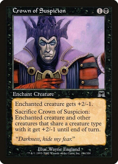 Crown of Suspicion Card Front