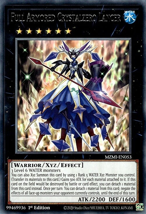 Full Armored Crystalzero Lancer Card Front