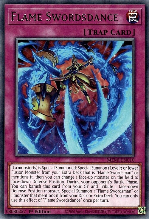 Flame Swordsdance Card Front