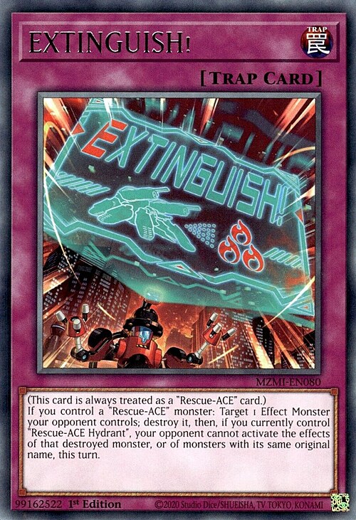 EXTINGUISH! Card Front