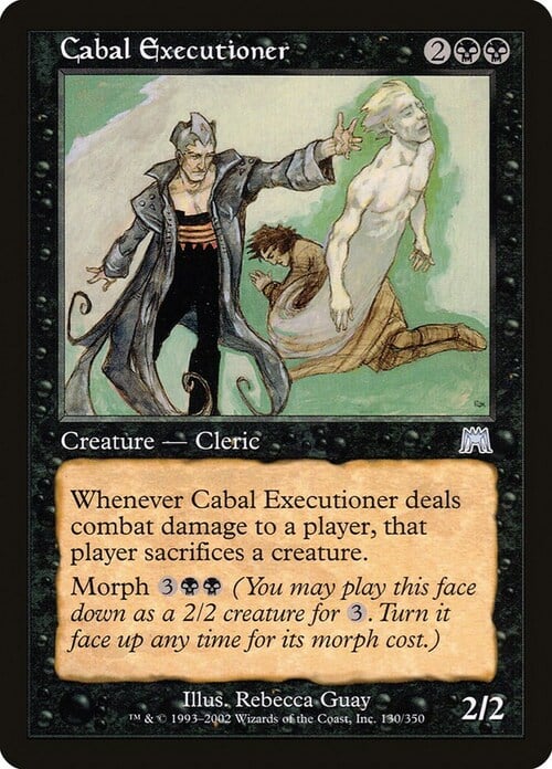 Cabal Executioner Card Front