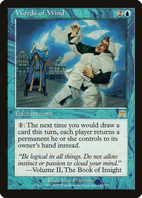 Words of Wind Card Front