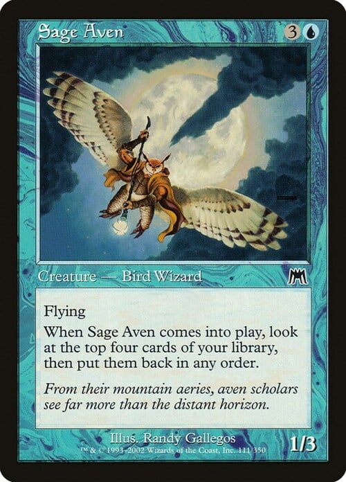 Sage Aven Card Front