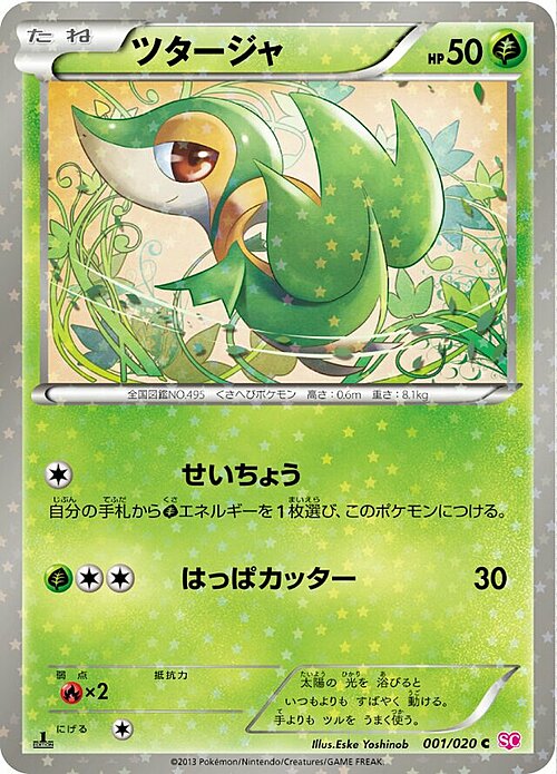 Snivy Card Front