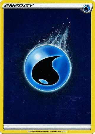 Water Energy Card Front