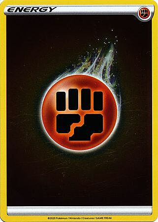 Fighting Energy Card Front