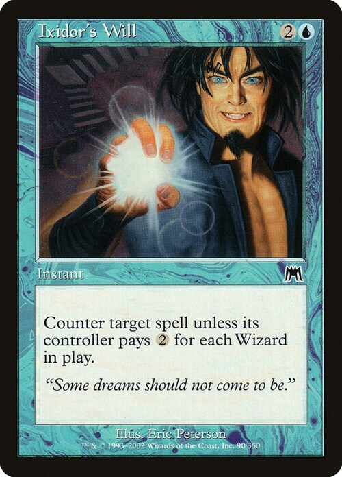Ixidor's Will Card Front