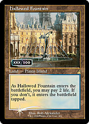 Hallowed Fountain · Serialized Double Foil 404s