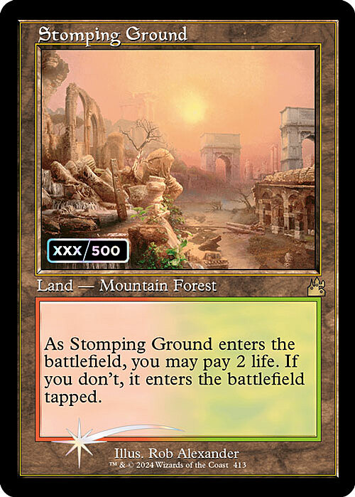 Stomping Ground Card Front