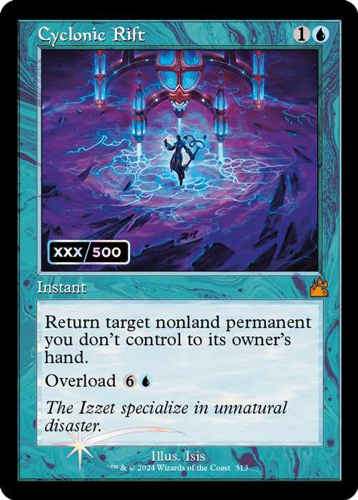 Cyclonic Rift Ravnica Remastered Collectors | Magic | CardTrader Cyclonic Rift Ravnica Remastered Collectors | Magic | CardTrader