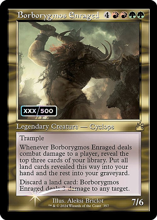 Borborygmos Enraged Card Front