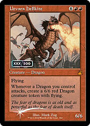 Utvara Hellkite · Serialized Double Foil 342s