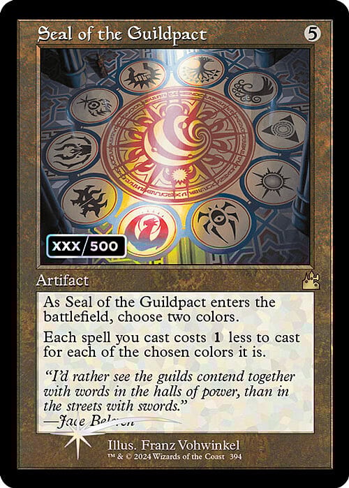 Seal of the Guildpact Card Front