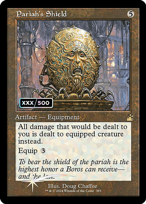 Pariah's Shield Card Front