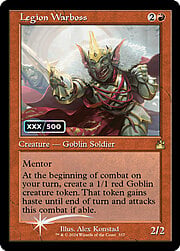 Legion Warboss · Serialized Double Foil 337s