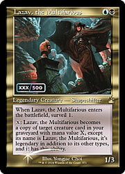 Lazav, the Multifarious · Serialized Double Foil 371s