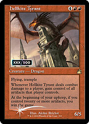 Hellkite Tyrant · Serialized Double Foil 333s