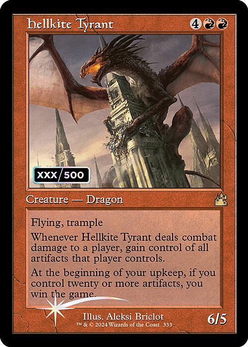 Hellkite Tyrant Card Front