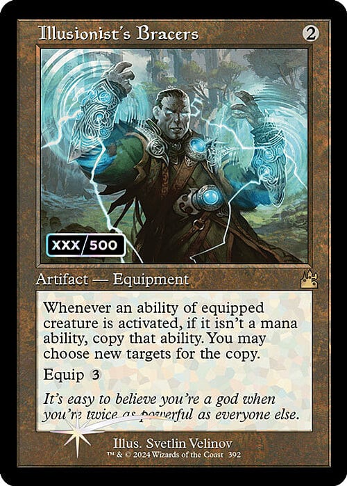 Illusionist's Bracers Card Front