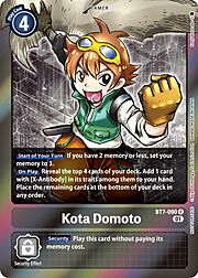 Kota Domoto · Event Pack 4 BT7-090