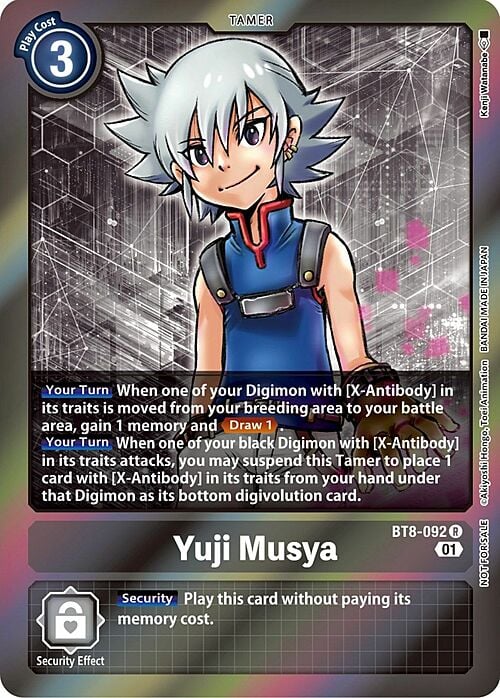 Yuji Musya Card Front