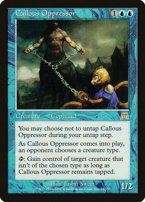 Callous Oppressor Card Front