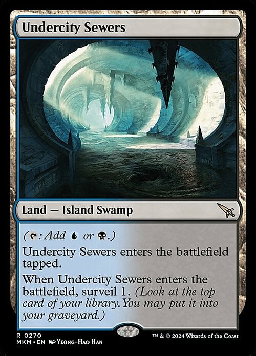 Undercity Sewers Card Front