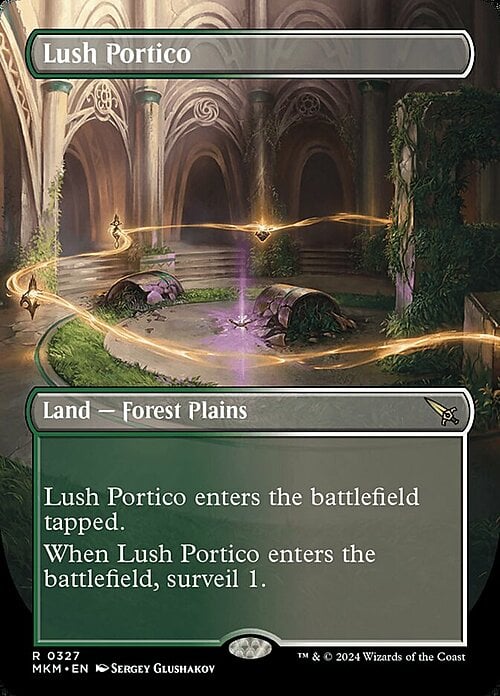 Lush Portico Card Front