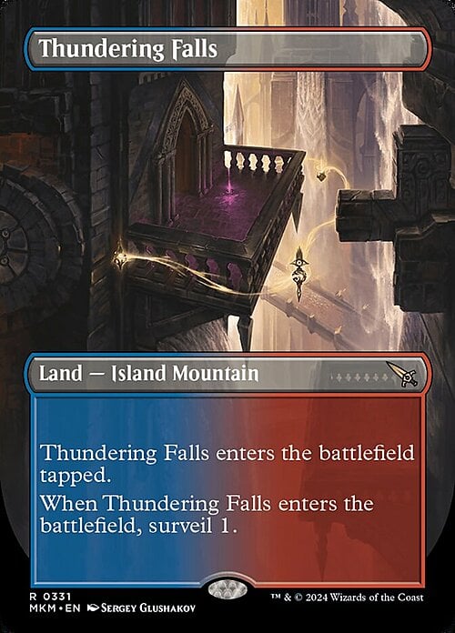 Thundering Falls Card Front