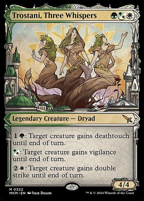 Trostani, Three Whispers Card Front